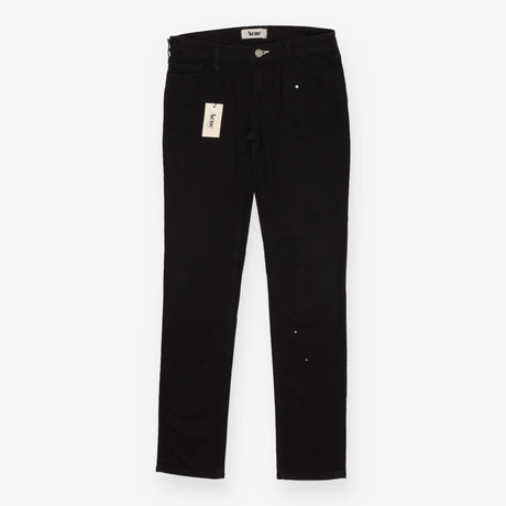 Acne Studios Black Straight‑Leg Jeans