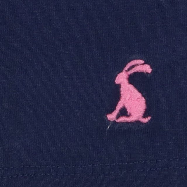 Blue Leggings Pink Rabbit