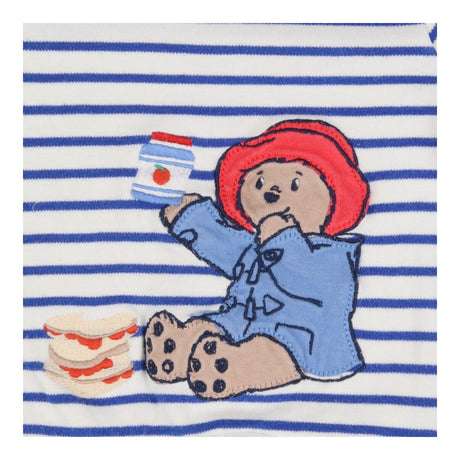 Dress LS striped blue Paddington