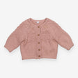 Cardigan knit pink