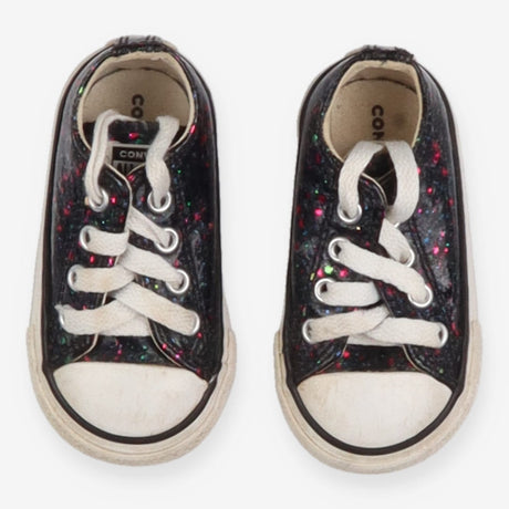 Black sparkle converse
