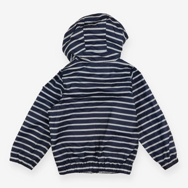 Coat right as rain waterproof navy stripe