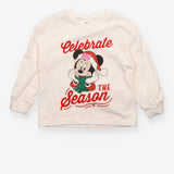 T-shirt long sleeve christmas minnie mouse