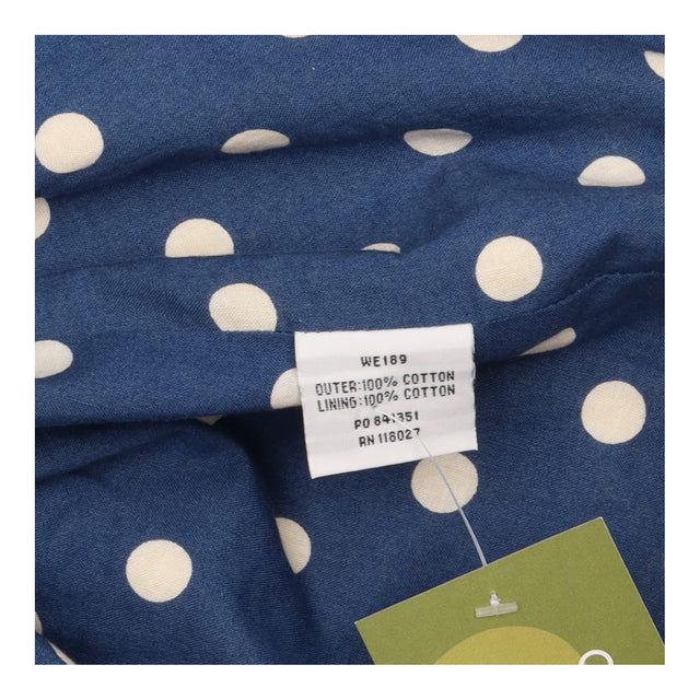 Mac Coat Cotton Belted Polka Dot Lining Yellow