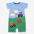 Romper tractors in the field
