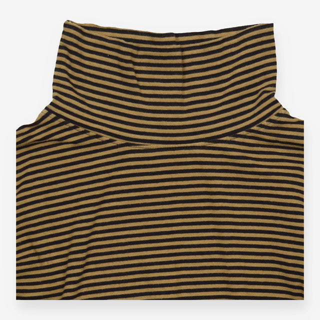Maternity Schooners Organic Cotton Striped High Ne