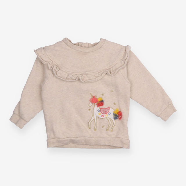 Cream Unicorn Sweater
