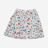 Skort White Summer Vibes
