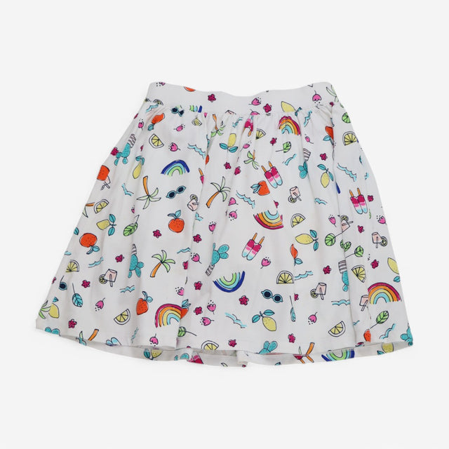 Skort White Summer Vibes