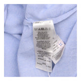 Cotton Chambray Shirt with Ruffle Trim