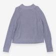 Knit Sweater Dash Pattern Blue