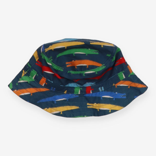 Sunhat Navy Colourful Crocodiles