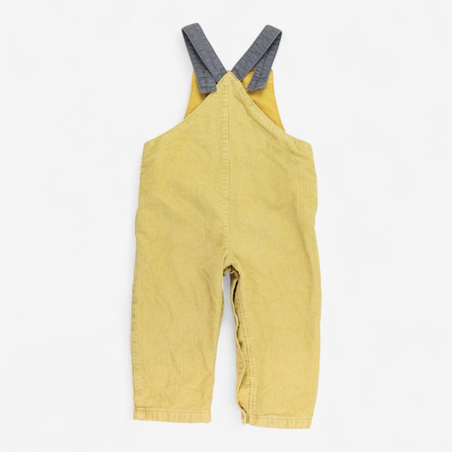 Dungaree Cord Yellow & Grey