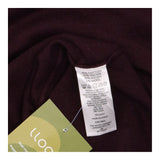 Jumper Crew Neck Fine Knit Purple