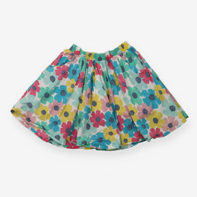 Skirt twirly large colourful flowers