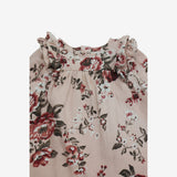 Dress Pink Roses Frill