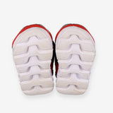 Sandals red velcro flashing sole Skechers