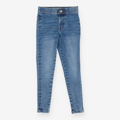 Light wash denim jeggings slim fit
