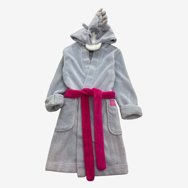 Fluffy pony dressing gown