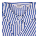 Seraphine Blue White Stripe Tie Front Cotton Mater