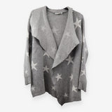 rey star drape maternity and nursing cardigan