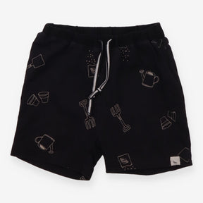 Shorts Jersey Black Watering Cans