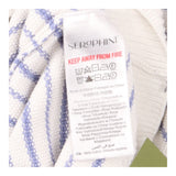Cream Blue Striped Maternity Nursing Knit jumper 
