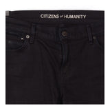 Black Straight Leg Jeans