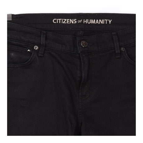Black Straight Leg Jeans