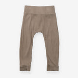 Ribbed joggers with fox bottom