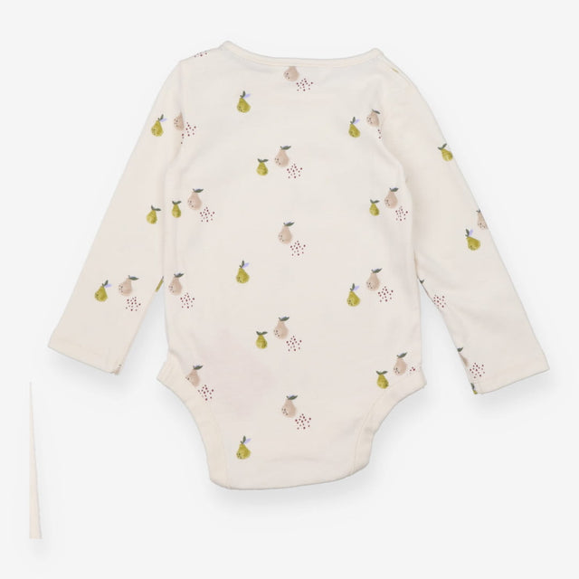 Bodysuit Long Sleeve Cream Pears