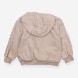 Hoodie Cream with Smiley Face Logo