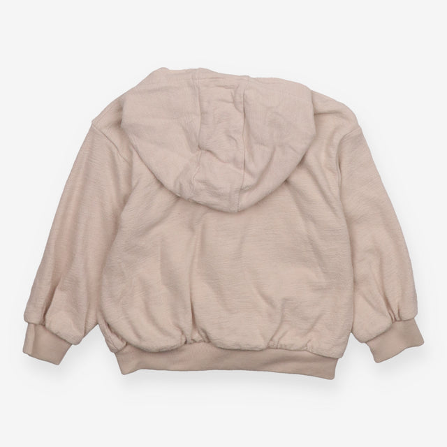 Hoodie Cream with Smiley Face Logo