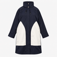 Navy Colourblock Raincoat