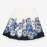 Phase Eight White Blue Willow China Plate Print A-