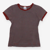 T-shirt brown stripe 