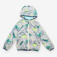 Grey Dinosaurs Lightweight Coat