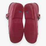 Patent shoes pink with butterfly