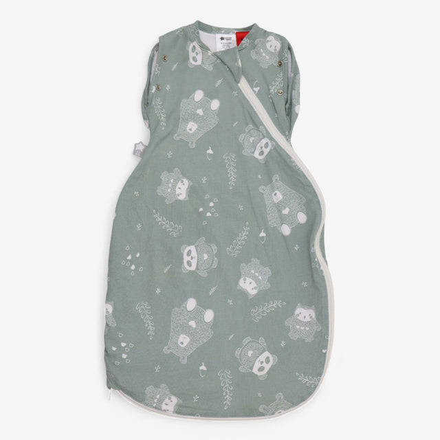 Sleeping Bag Green Owl Panda & Bear 1 Tog