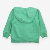Hoodie green bee rainbow flowers