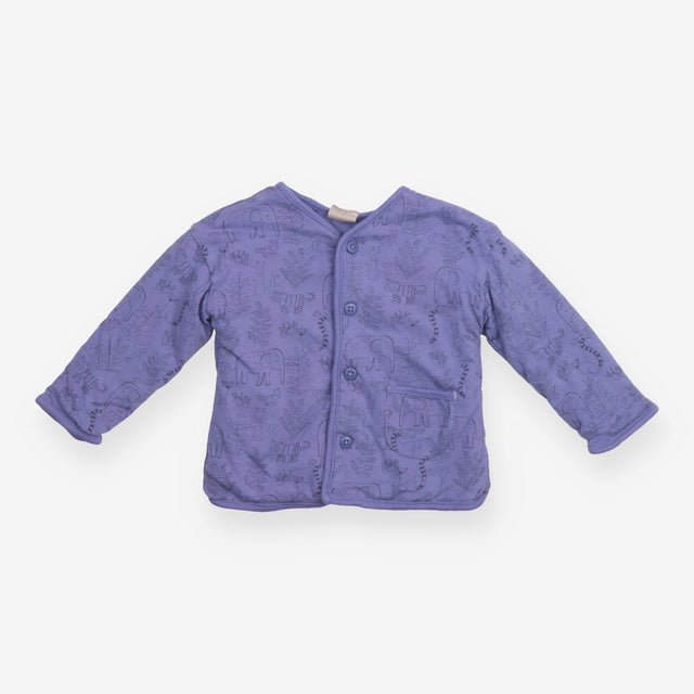 Cardigan blue safari