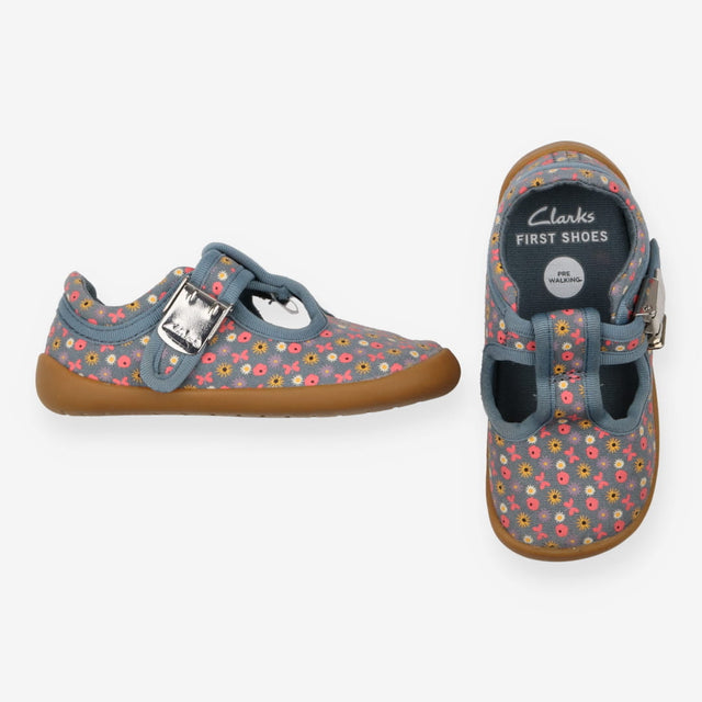 Floral Slip On Shoes