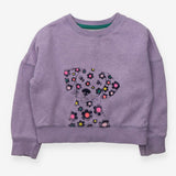 Sweatshirt Lilac Flower Puppy