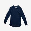 Navy merino wool thermal top
