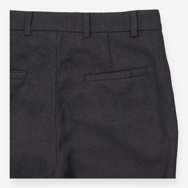 Trousers Charcoal Grey Slim Leg Tailored Smart