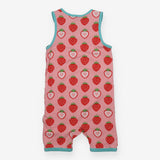Romper strawberry pink
