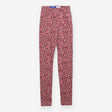 Leggings rib pink leopard
