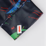 Coat fishermans navy blue bugs