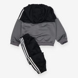 Black and Grey Tracksuit Adidas