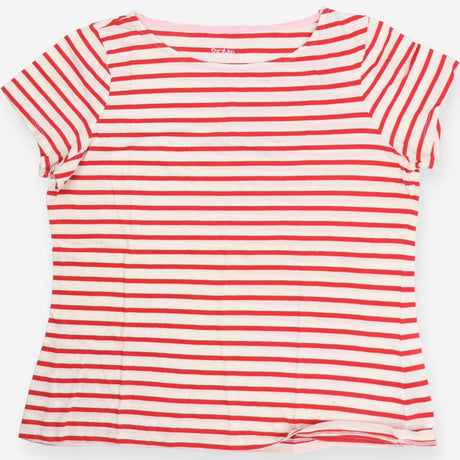 Breton Stripe T-Shirts Blue Red Cotton 2 Pack